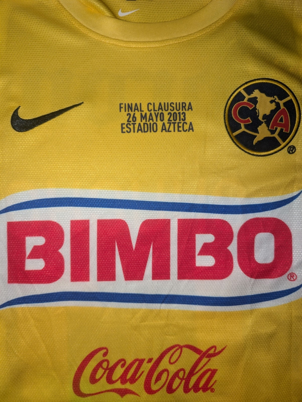 Club America Home Jersey FINAL Liga MX Clausura 2013 #11 CHUCHO