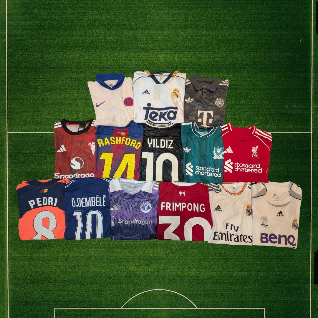 Mystery Soccer Jersey Box | Retro & Player Version Kits | Club Team