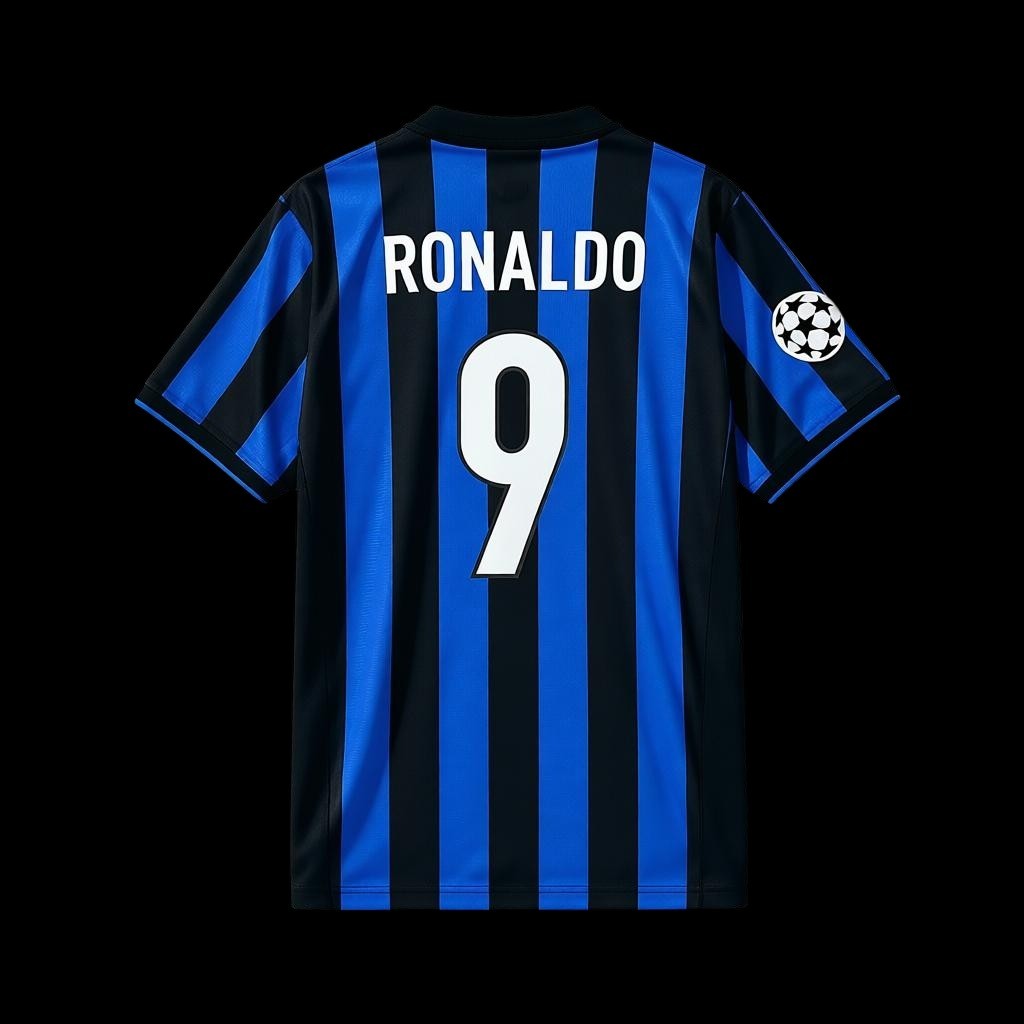 Ronaldo R9/ Inter Milan 1998-1999 Home Soccer – A Sports Kits