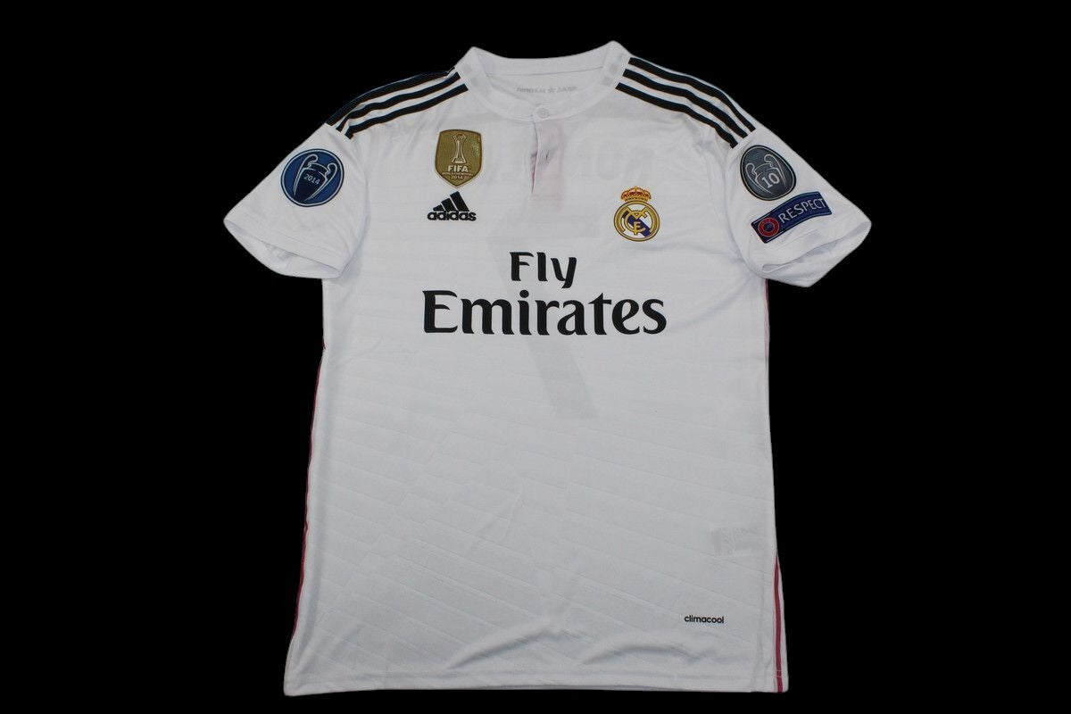 REAL MADRID 2014 2015 HOME FOOTBALL SHIRT SOCCER JERSEY Ronaldo #7