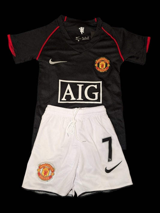 Youth kits Ronaldo 2007/08 shirt and short Manchester United