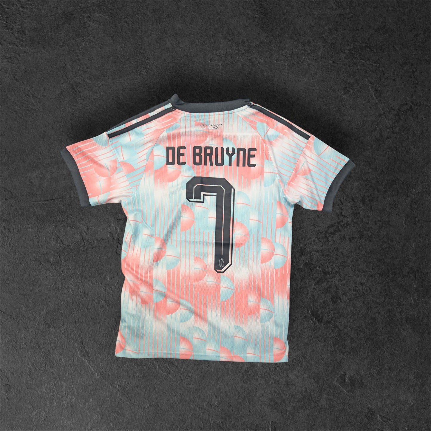 De Bruyne Belgium Away Jersey