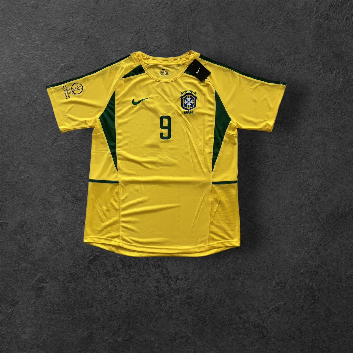 Ronaldo Brazil 2002 FIFA World Cup home jersey