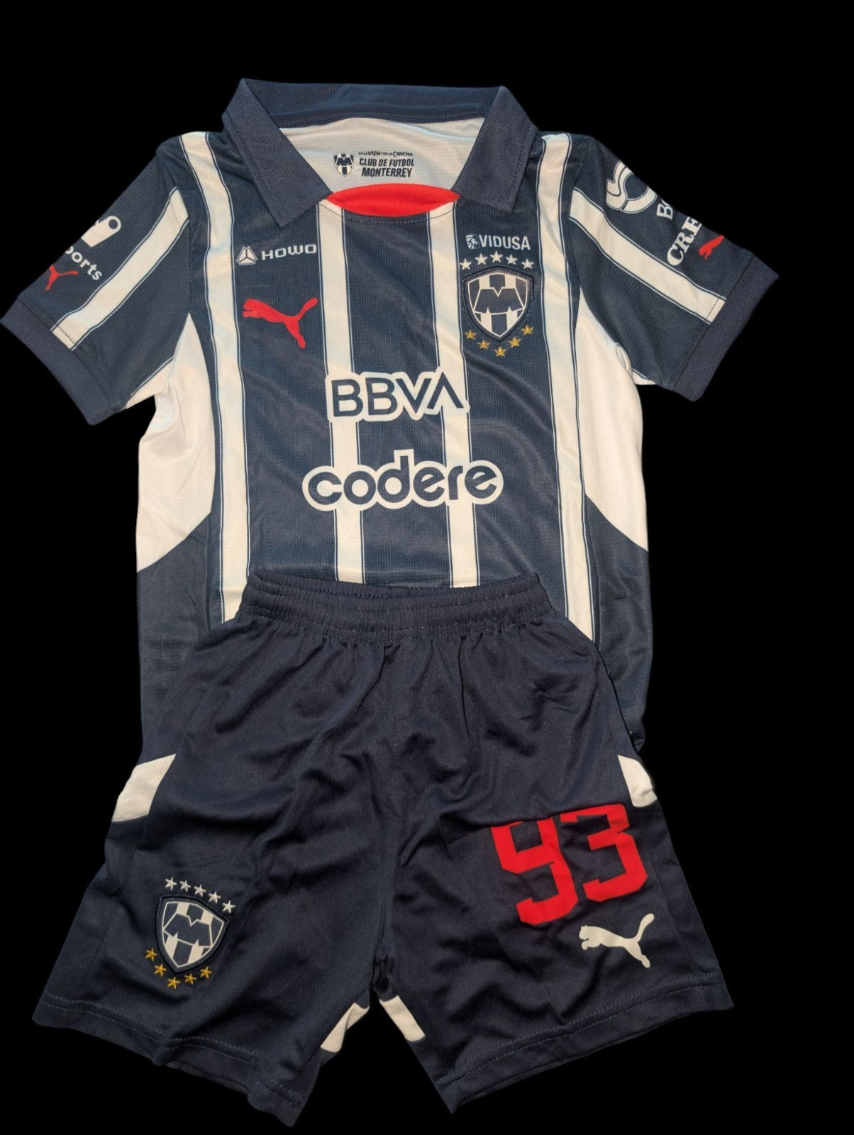 kids Sergio Ramos Monterrey 2024 /25 Home Jersey