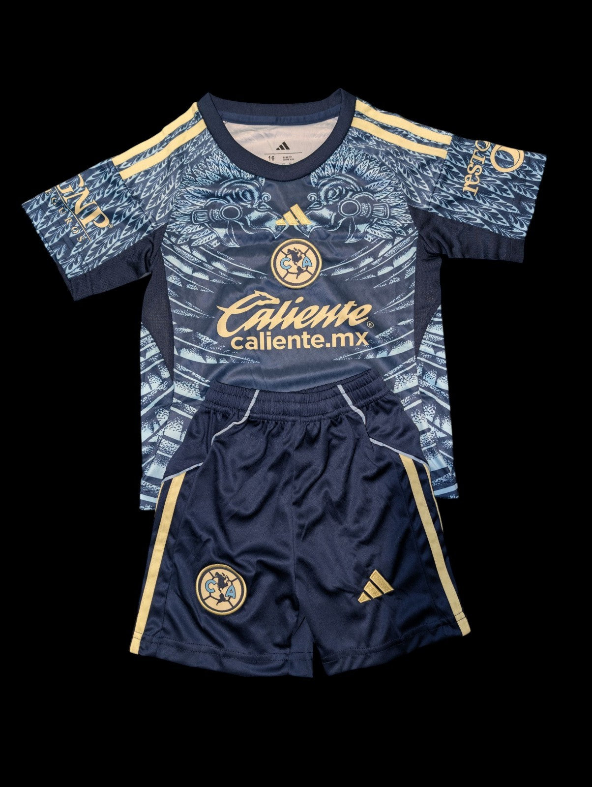 Club America 25/26 Visitante Soccer Jersey  kids set