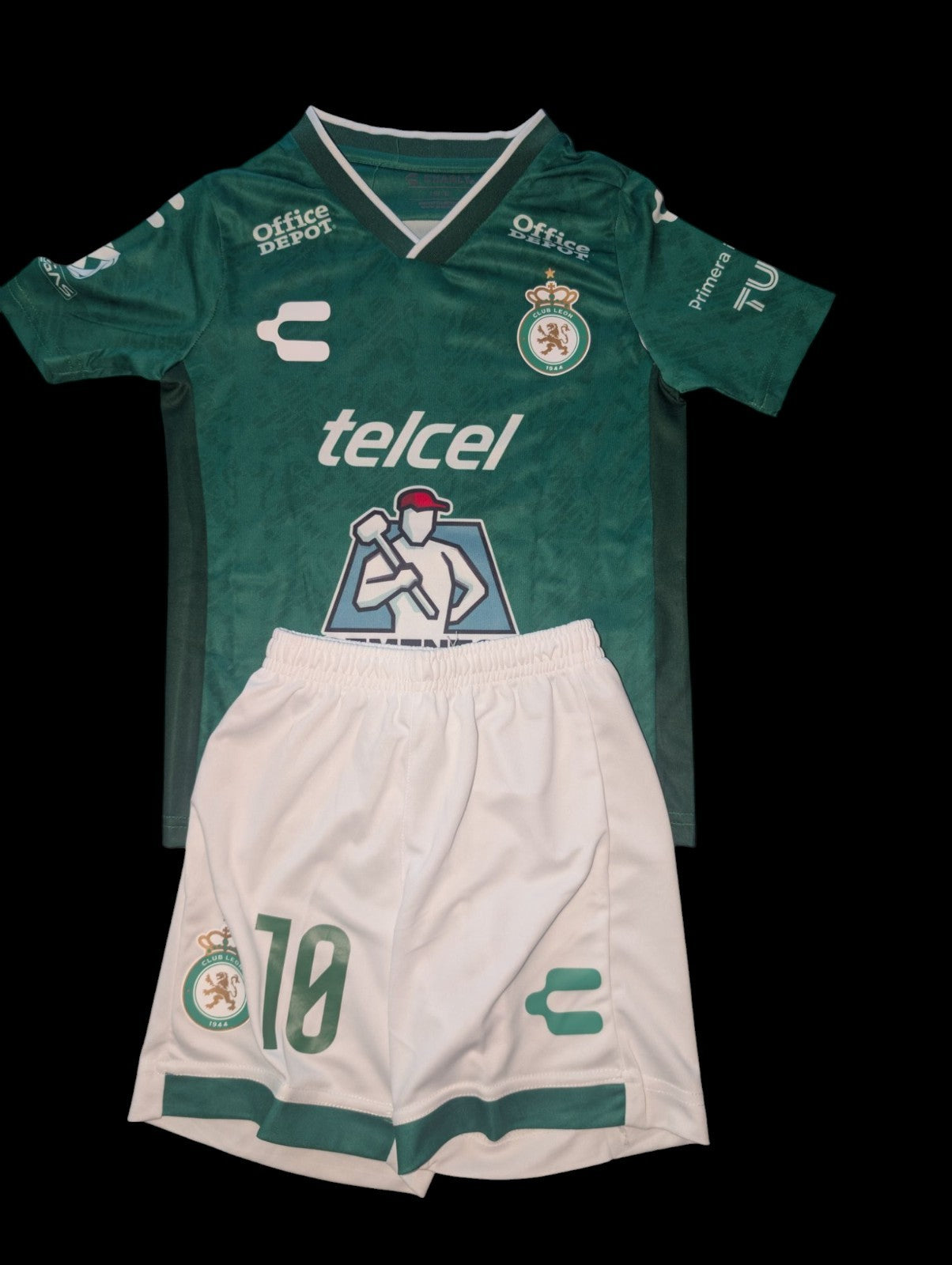 Club Leon F.C 2024/25 Home James Rodríguez  Green Jersey Kids