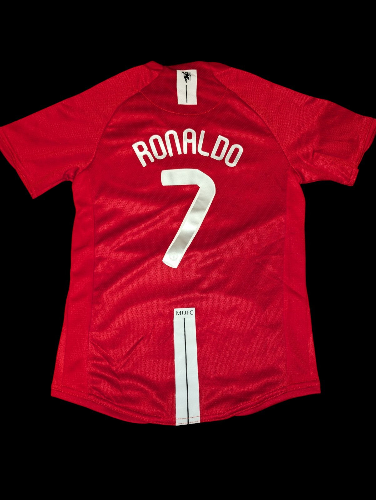 Ronaldo #7 Manchester United 2007/2008 Retro Home Kit for Kids