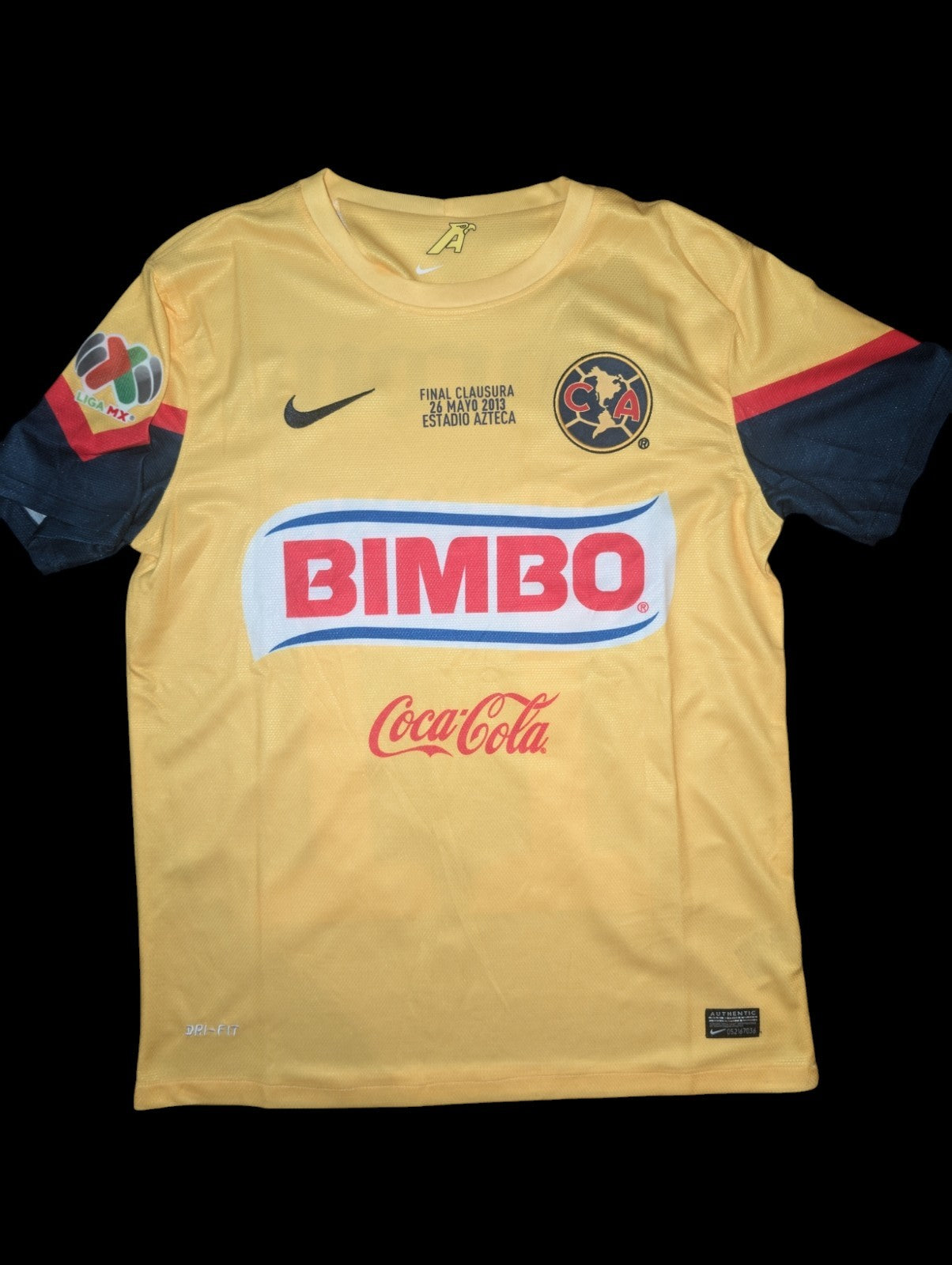 Club America Home Jersey FINAL  Liga MX Clausura 2013  #11 CHUCHO