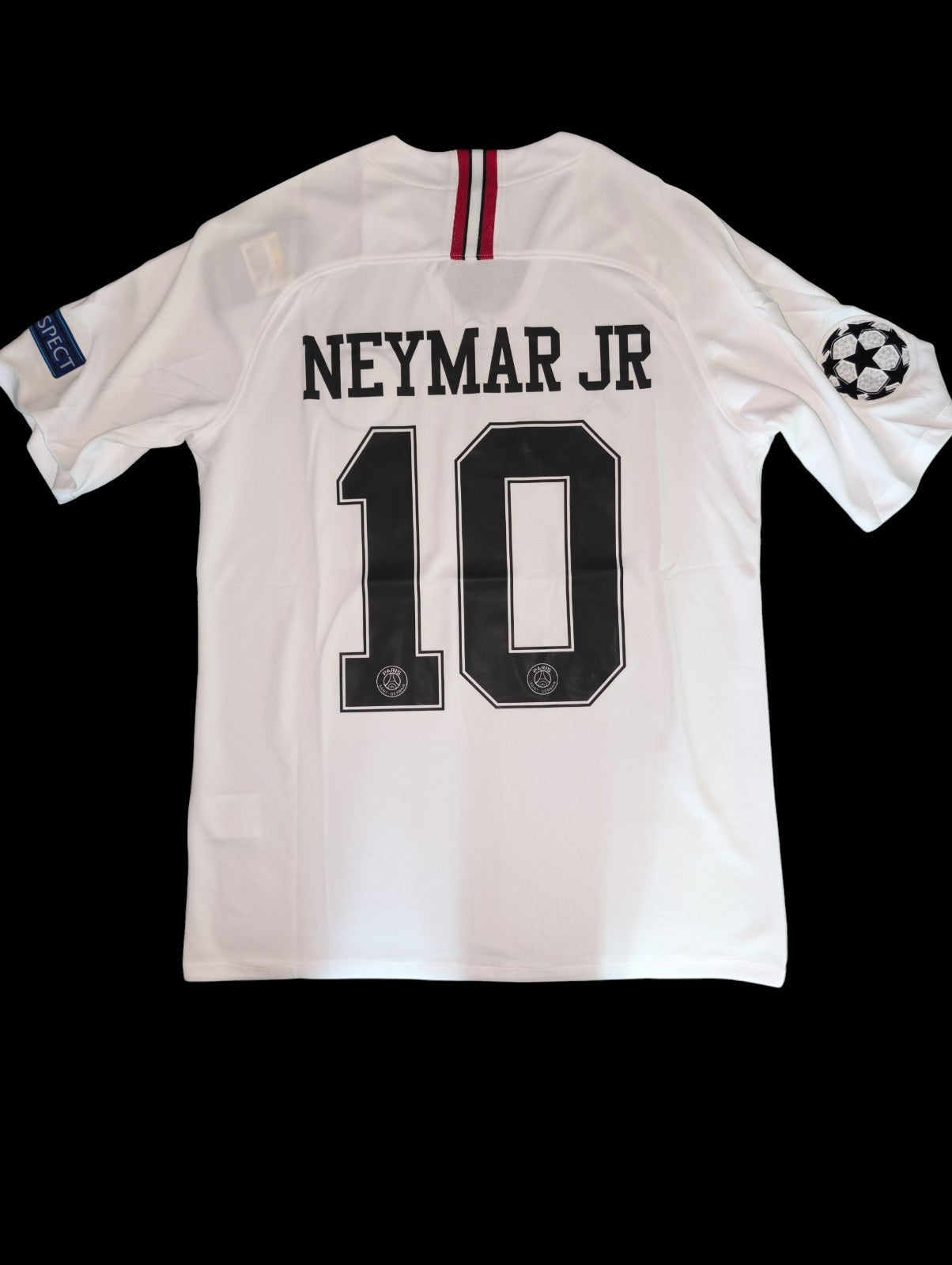 PSG 18/19 Neymar #10 White Retro Jersey 