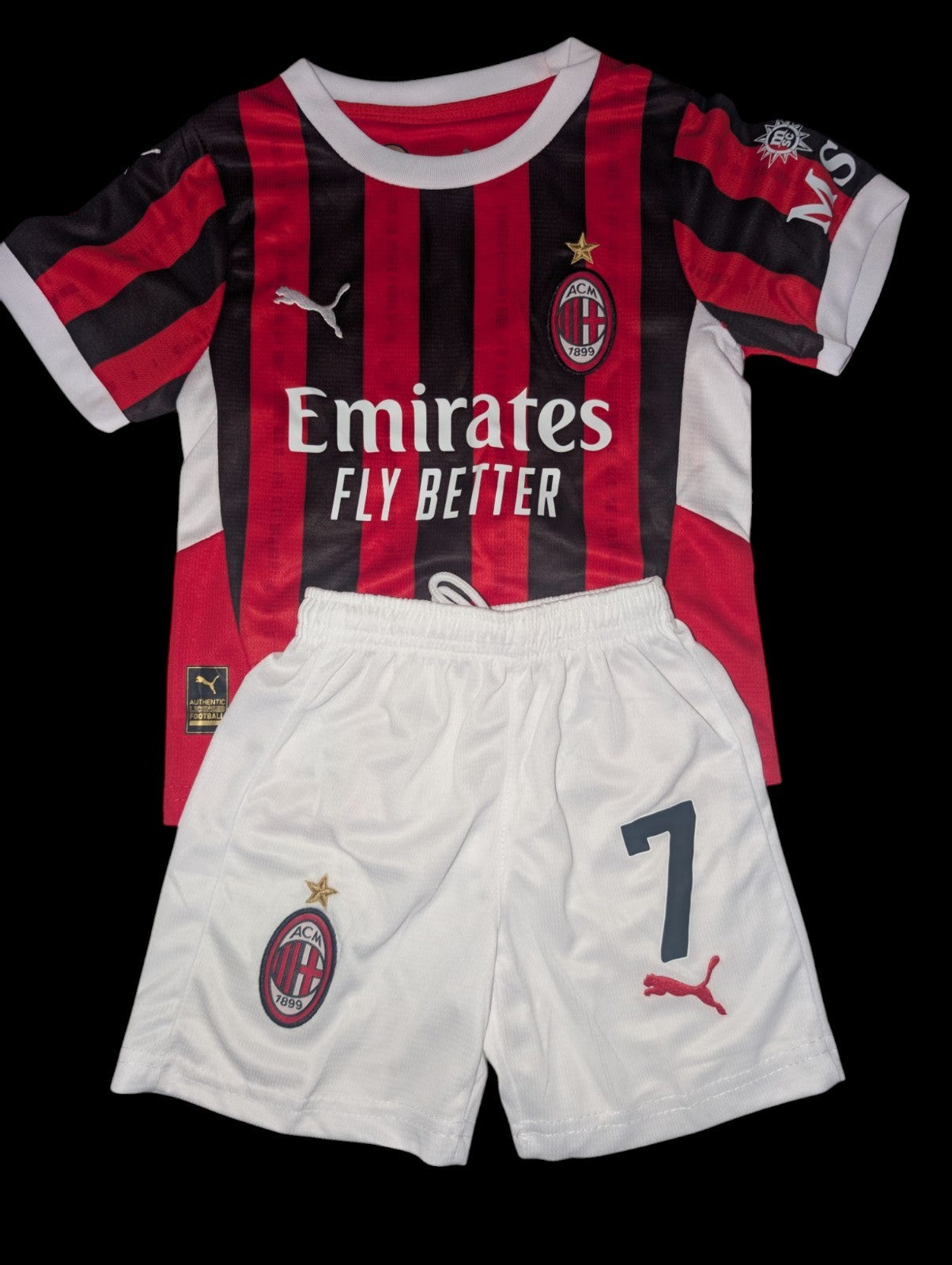 Gimenez AC Soccer Jersey Milan Kids Kit