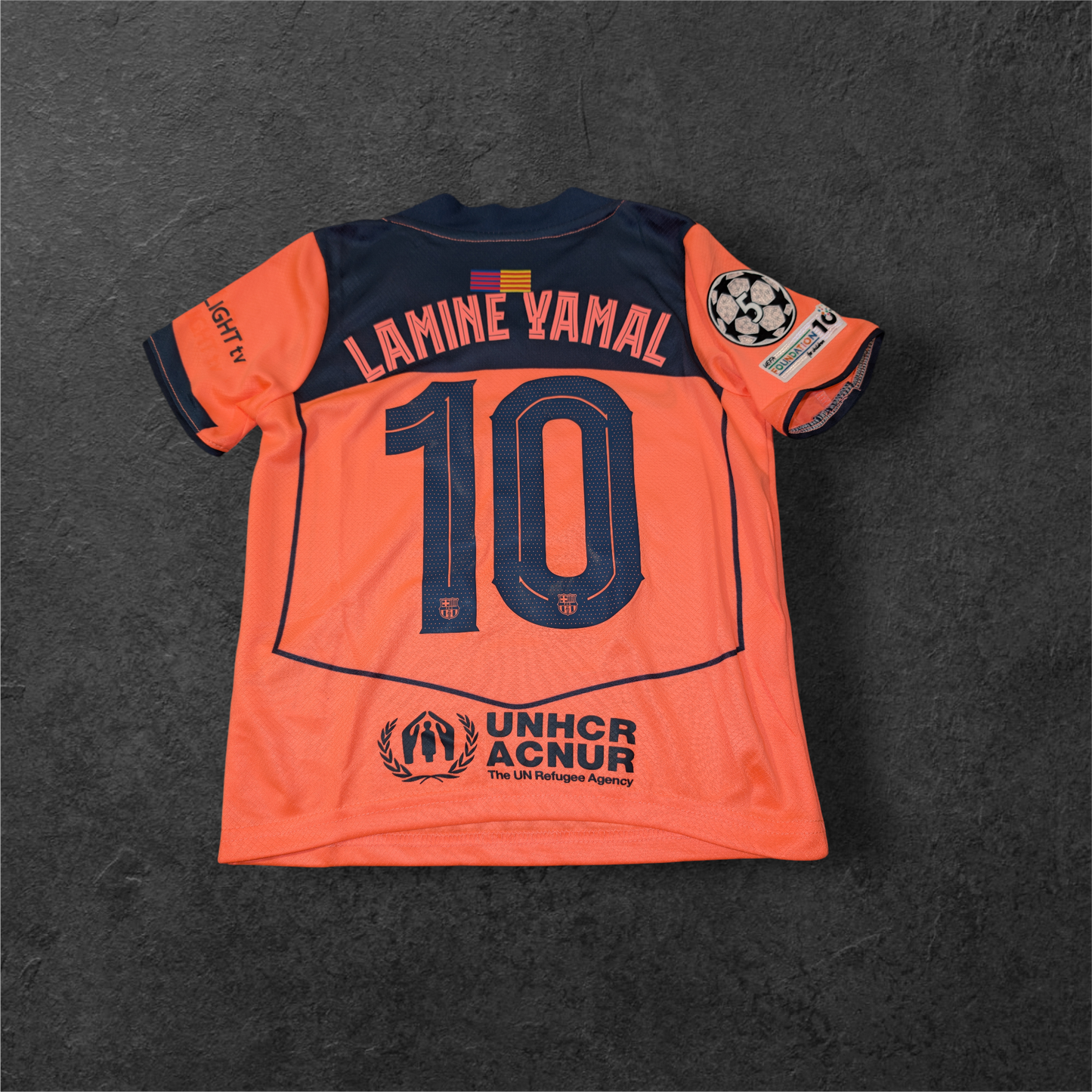 Lamine Yamal Barcelona Third Kids Kit