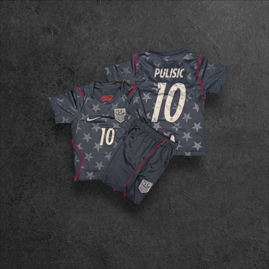 Pulisic USA Away Kids Kit