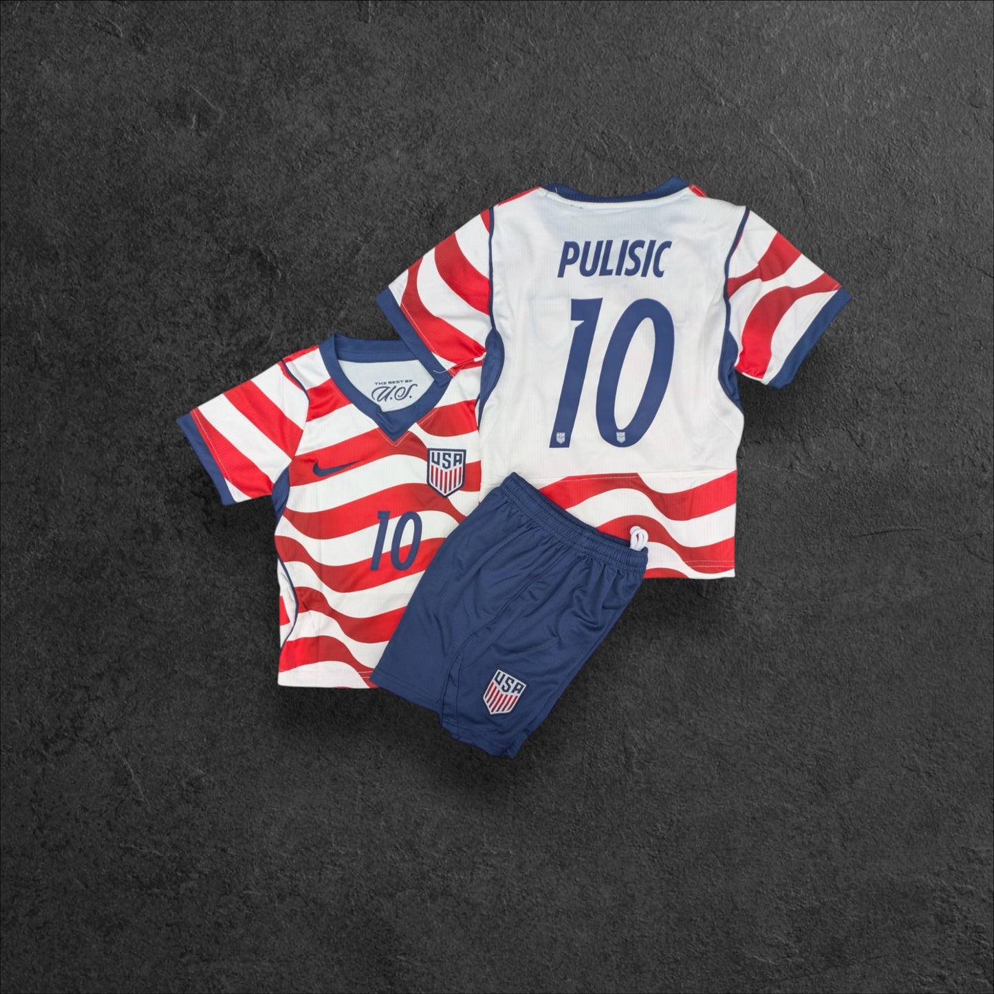 Pulisic USA Home Kids Kits