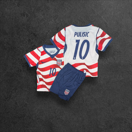 Pulisic USA Home Kids Kits