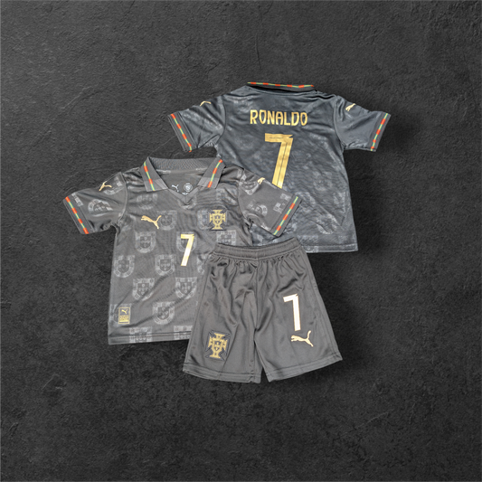 Portugal Cristiano Ronaldo #7 special edition kids jersey