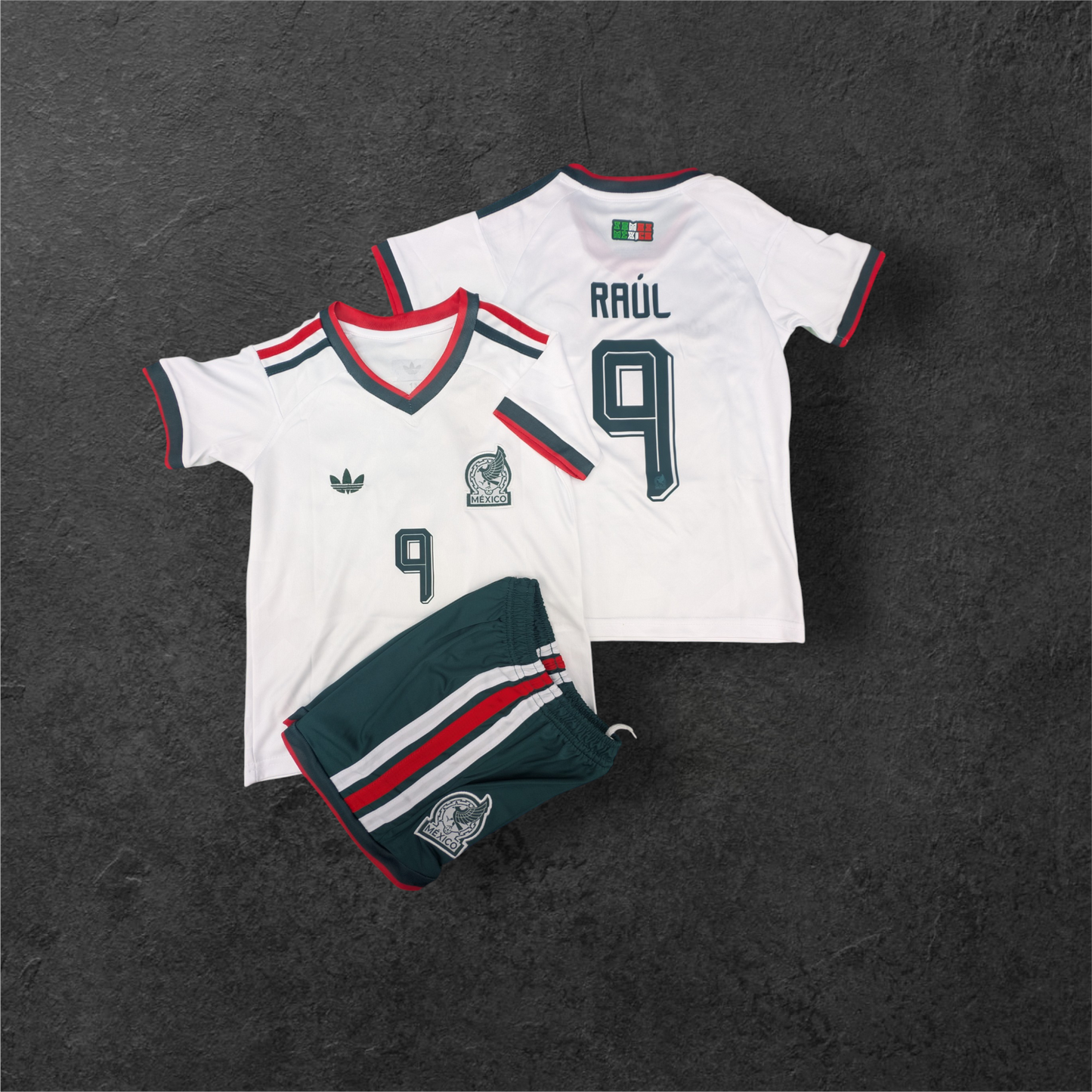 Raul Mexico Away Kids Kit