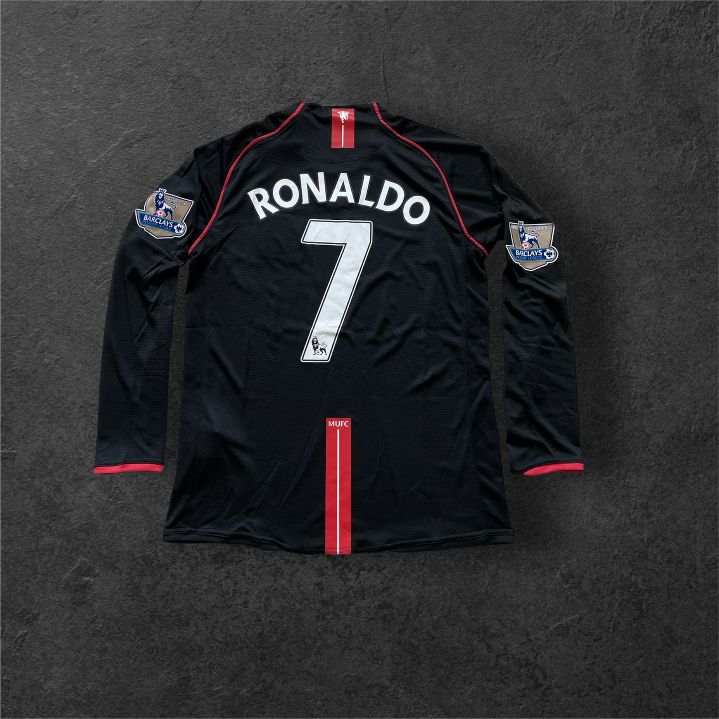 Manchester United 2007/08 away long-sleeve Cristiano Ronaldo #7 jersey