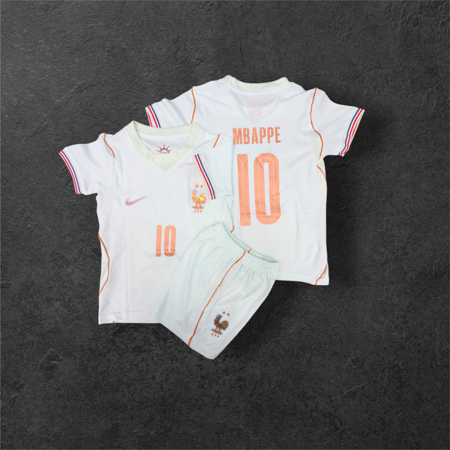 Mbappe France Away Kids Kit
