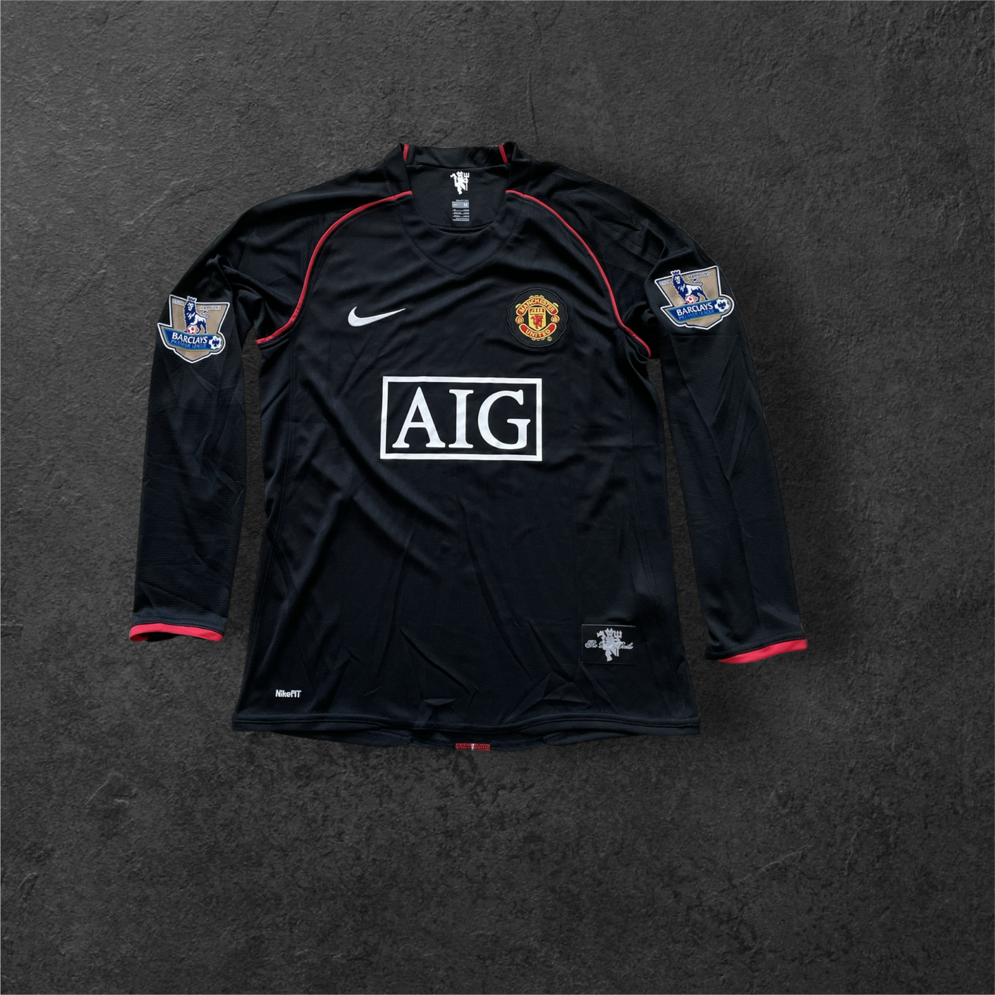 Manchester United 2007/08 away long-sleeve Cristiano Ronaldo #7 jersey